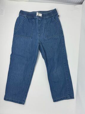 Petit Bateau Boys Lightweight Denim Good Size 6 (runs small, fits 5T or short 6)